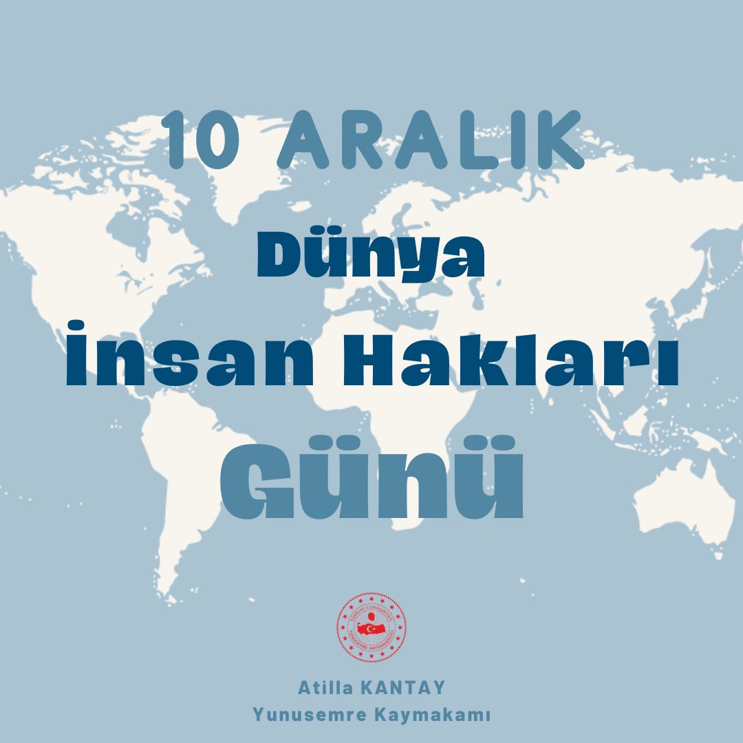 10 ARALIK DÜNYA İNSAN HAKLARI GÜNÜ